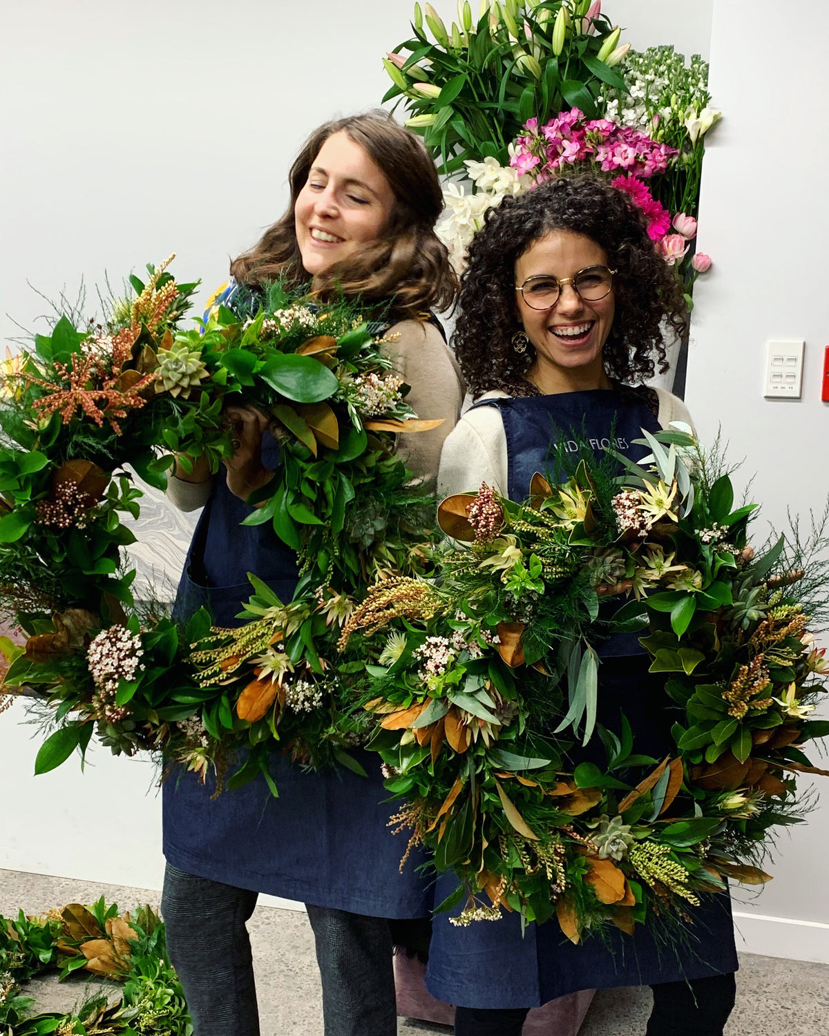 Mixed Foliage Wreaths on a Frame - Saturday 9th December 1pm-3pm
