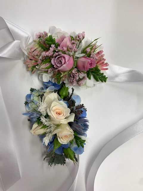 Corsage and buttonhole Fresh flowers