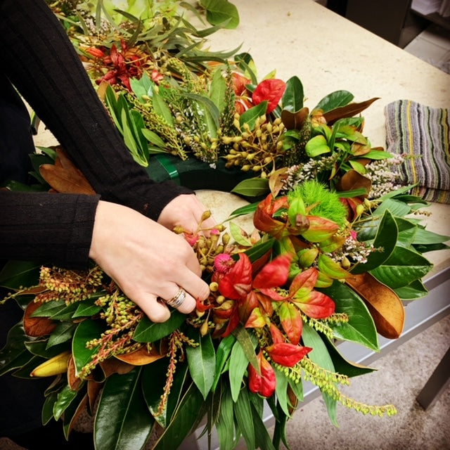 Wreath making workshops Saturday 9th December 10am-12noon